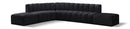 Arc - Velvet 7 Piece Corner Modular Sofa