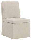 Krystanza - Dining UPH Side Chair (Set of 2) - Oatmeal
