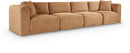 Shaggy - Fabric 4 Seat Modular Sofa