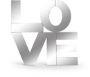 Love - Mirror - Pearl Silver