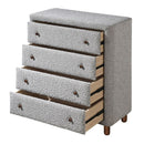 Cleo - Chest - Gray Boucle