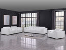 1208 - Modular Leather Set With 6 Power Recliners & Power Headrests