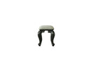 House Delphine - Stool - Ivory Fabric & Charcoal