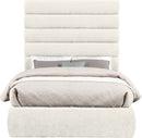 Adam - Chenille Fabric Bed With 70.5" Headboard