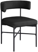 Rivage - Durable Dining Chair With Black Frame (Set of 2)
