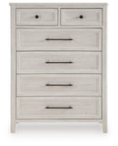 Darbonton - Six Drawer Chest - Dove White