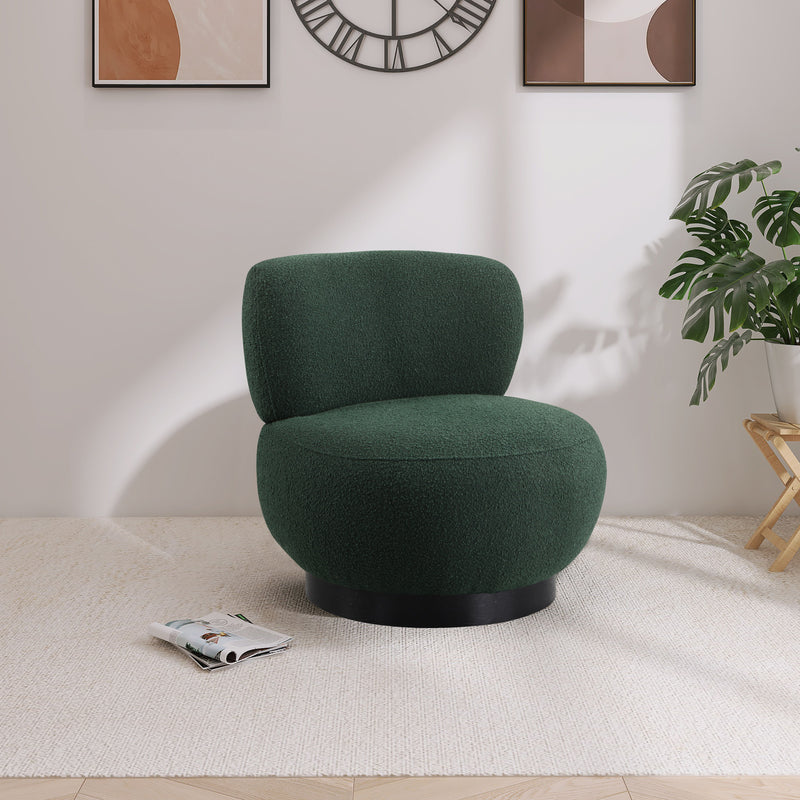 Calais - Accent Chair With Black Base