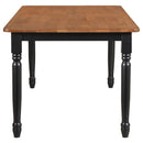 Hollyoak - Rectangular Wood Dining Table - Walnut