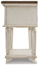 Realyn - One Drawer Night Stand - Chipped White