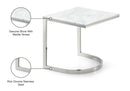 Copley - End Table - Pearl Silver