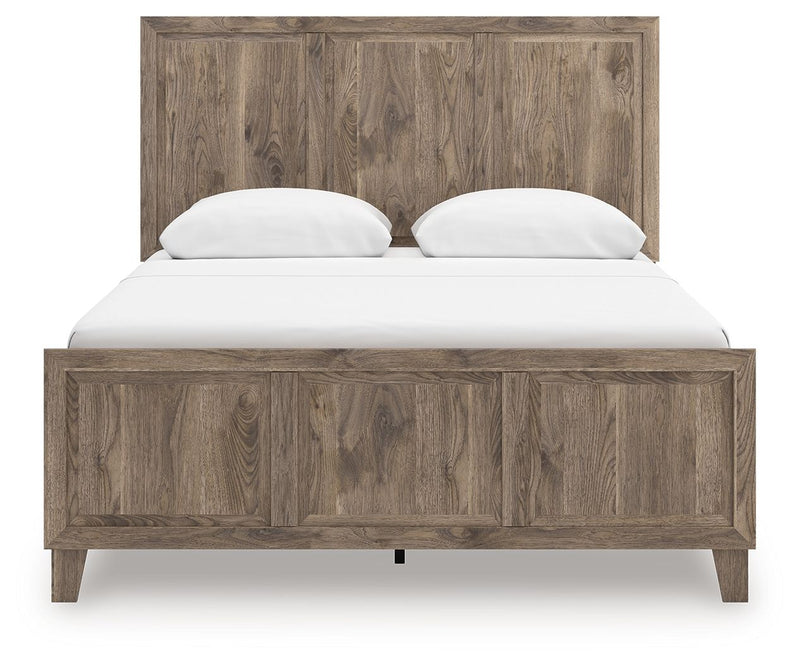Rusticott - Panel Bed