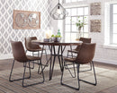 Centiar - Round Dining Room Table - Brown