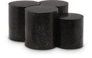 Dimple - 20" 4 Piece Modular Coffee Table - Terazzo Finish
