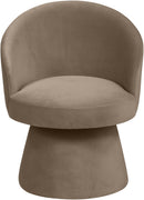 Selene - Upholstered Swivel Dining Chair