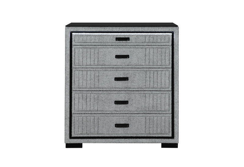 Isabella - Chest With LED - Gray