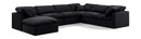Indulge - Velvet 7 Piece Modular Sectional