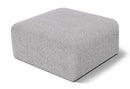 Arc - Boucle Fabric Ottoman