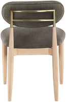 Riccio - Fabric Dining Side Chair (Set of 2) - Natural Frame
