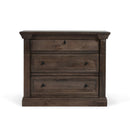 Adelaide - Wood 3 Drawer Nightstand - Cocoa Brown