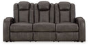 Fyne-dyme - Power Reclining Sofa With Adj Headrest