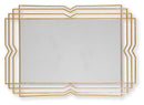 Claybrook - Accent Mirror - Gold Finish