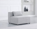 Cube - Linen Armless Chair