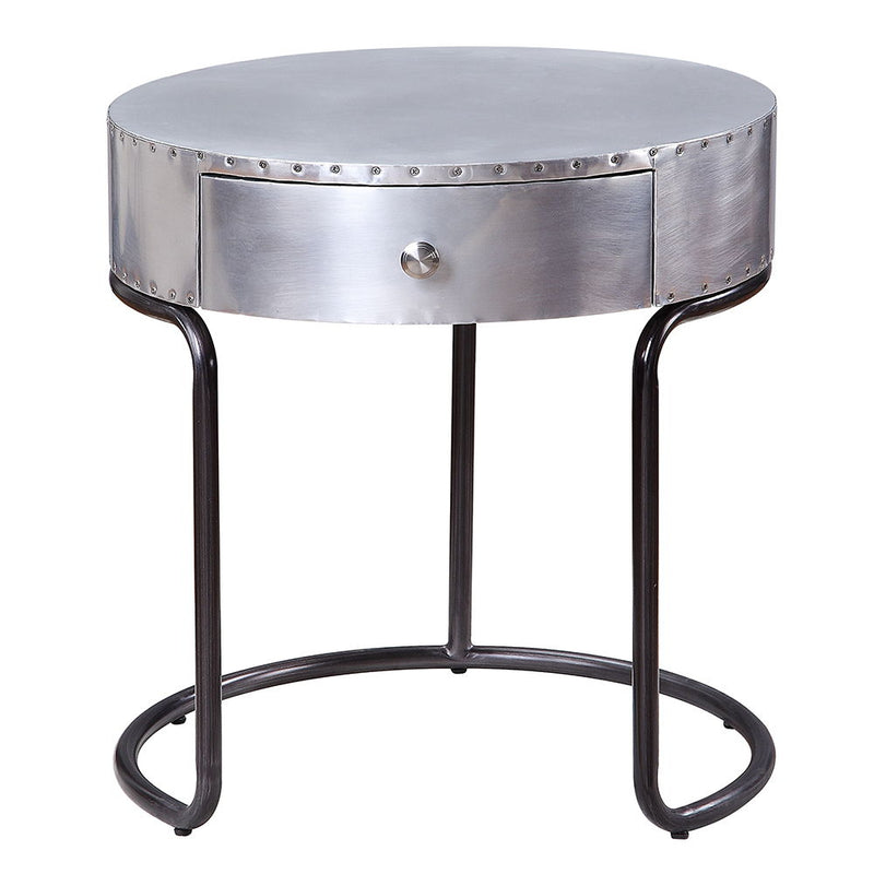Brancaster - 21" End Table - Aluminum