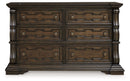 Maylee - Dresser - Dark Brown