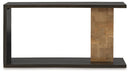 Camlett - Console Sofa Table - Brown