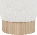 Veranda - Ottoman / Stool With Natural Base
