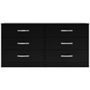 Finch - Six Drawer Dresser - 29'' Height - Black