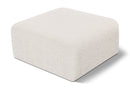 Arc - Boucle Fabric Ottoman