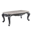 Ariadne - Coffee Table - Marble Top & Platinum