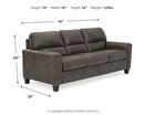 Navi - Sofa - Smoke
