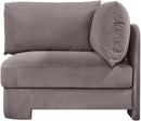 Hammond - Velvet Performance Fabric Upholstered Corner Chair