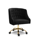 Arden - Office Chair with Gold Legs