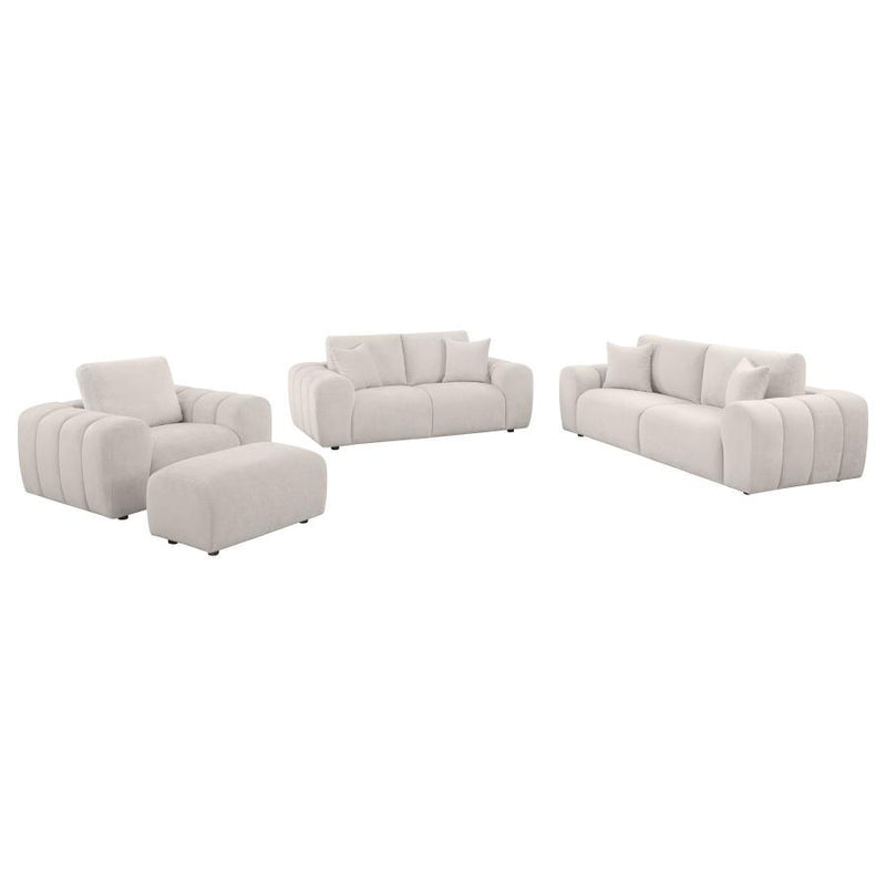 Burnett - Chenille Upholstered Sofa Set