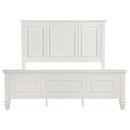 Sandy Beach - 63" Panel Bed with High Headboard