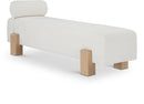 Edison - Bench - Light Brown Base
