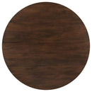 Everton - Round Wood Dining Table - Dark Walnut