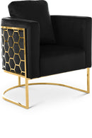 Casa - Chair with Gold Legs