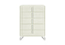 Lyra - 5 Piece Queen Bedroom Set - Beige
