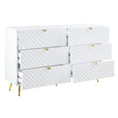 Gaines - Dresser - White High Gloss