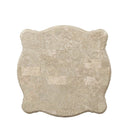 Ranita - End Table - Marble Top & Champagne