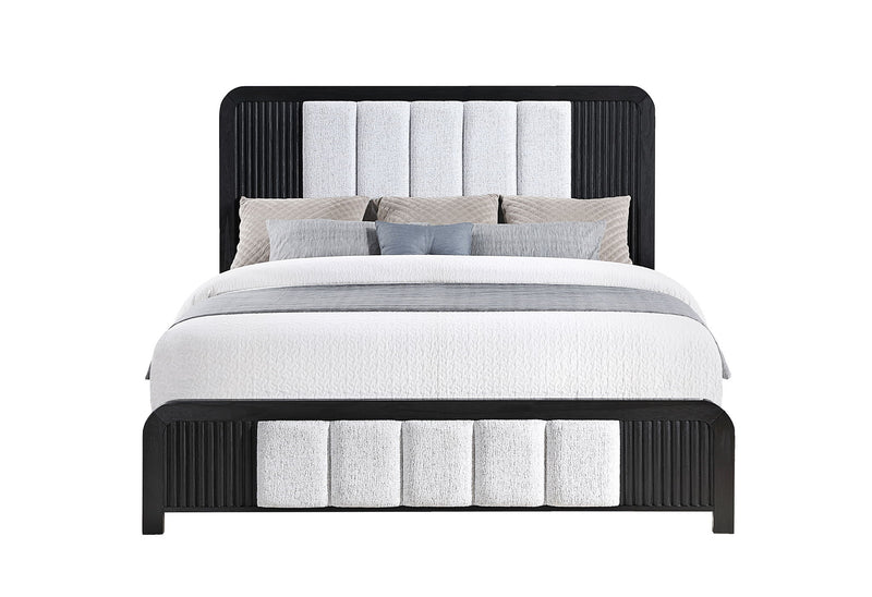 Beckett - King Upholstered Bed - Black