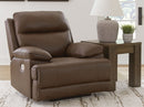 Vonryan - Power Recliner / Adj Headrest - Tobacco