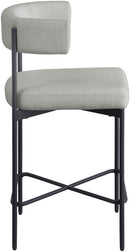 Rivage - Durable Stool With Black Frame (Set of 2)