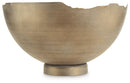 Maura - Bowl - Antique Gold Finish