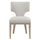 Kasa - Side Chair (Set of 2) - Linen & Champagne