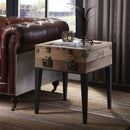 Kolin - Accent Table - Rustic Oak & Matte Gray